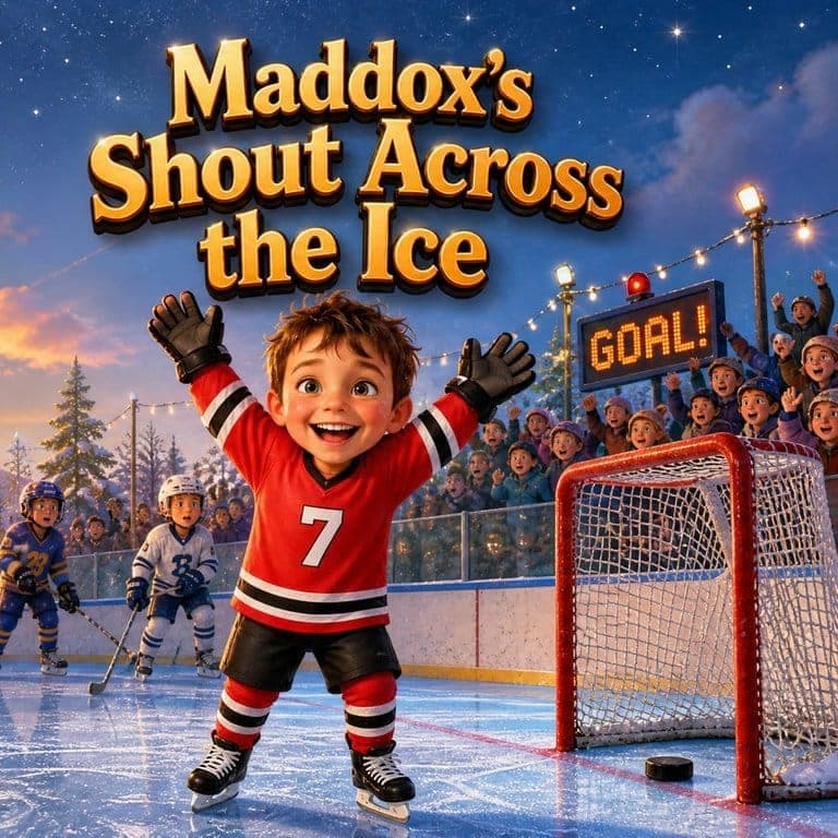 Cover of “Maddox's Shout Across the Ice”