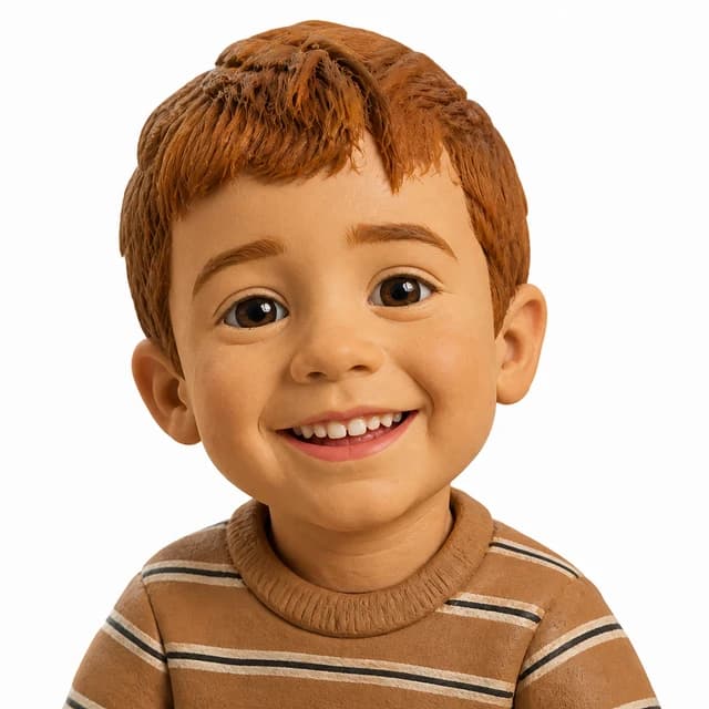 The character we painted of Jacob